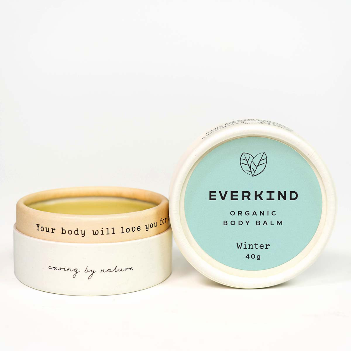 Everkind fine fragrance body balm scented with wild rose to lift your spirits and nourish your skin.